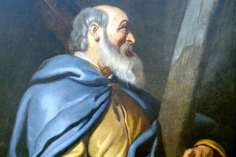 Workshop of Gerard Seghers, “Saint Andrew,” ca. 1637 Workshop of Gerard Seghers, “Saint Andrew,” ca. 1637
