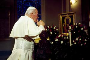 Pope St. John Paul II visits the Baltimore Basilica Oct. 8, 1995. Pope St. John Paul II visits the Baltimore Basilica Oct. 8, 1995.