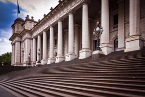 Melbourne Parliament House in Victoria, Australia. Melbourne Parliament House in Victoria, Australia.