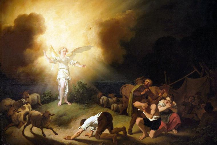 Christian Wilhelm Ernst Dietrich, “The Annunciation to the Shepherds,” 1760 Christian Wilhelm Ernst Dietrich, “The Annunciation to the Shepherds,” 1760