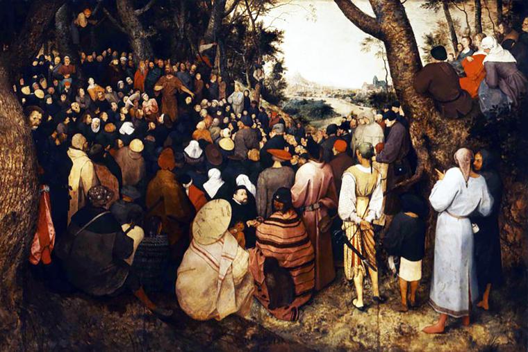 Pieter Bruegel the Elder, “The Preaching of St. John,” 1566 Pieter Bruegel the Elder, “The Preaching of St. John,” 1566