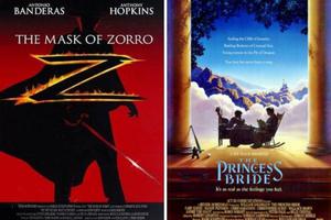 ‘The Mask of Zorro’ and ‘The Princess Bride’ are among the latest movie ‘picks.’ ‘The Mask of Zorro’ and ‘The Princess Bride’ are among the latest movie ‘picks.’