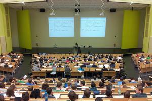 College lecture hall College lecture hall