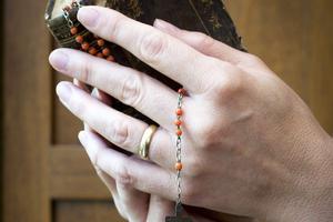 Rosary and prayer book Rosary and prayer book