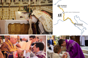 The procession will be led by a group of mothers of priests, concerned for the future of their sons who were called to celebrate Mass according to the older rite. The procession will be led by a group of mothers of priests, concerned for the future of their sons who were called to celebrate Mass according to the older rite.