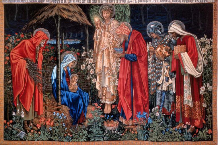 Edward Burne-Jones, “The Adoration of the Magi,” 1890 Edward Burne-Jones, “The Adoration of the Magi,” 1890