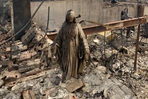 The Greany family was among those who lost their homes in the Louisville, Colorado, fire after Christmas. The Greany family was among those who lost their homes in the Louisville, Colorado, fire after Christmas.
