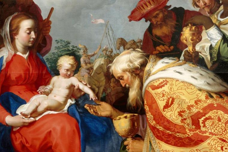 Bartolomé Murillo, "The Adoration of the Magi," 1655-1660 Bartolomé Murillo, "The Adoration of the Magi," 1655-1660