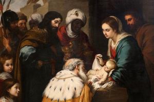 Abraham Bloemaert, "Adoration of the Magi," 1624 Abraham Bloemaert, "Adoration of the Magi," 1624