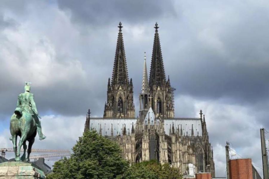 Cologne Cathedral is the seat of the archbishop of Cologne, Germany. Cologne Cathedral is the seat of the archbishop of Cologne, Germany.