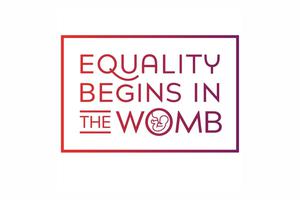 The 2022 theme of the March for Life is ‘Equality Begins in the Womb.’ Watch live coverage on EWTN. The 2022 theme of the March for Life is ‘Equality Begins in the Womb.’ Watch live coverage on EWTN.
