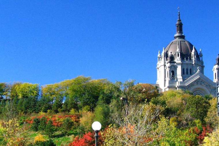 The Cathedral of Saint Paul in Saint Paul, Minnesota The Cathedral of Saint Paul in Saint Paul, Minnesota