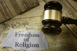 Freedom of religion is included in the First Amendment of the U.S. Constitution. Freedom of religion is included in the First Amendment of the U.S. Constitution.