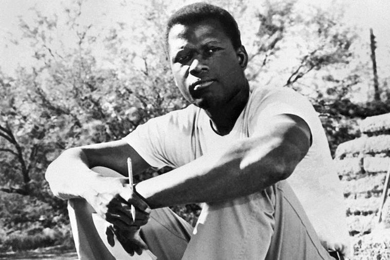 Sidney Poitier during the filming of “Lilies of the Field” in 1963 Sidney Poitier during the filming of “Lilies of the Field” in 1963