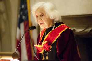 Alice von Hildebrand on her 90 birthday. Alice von Hildebrand on her 90 birthday.