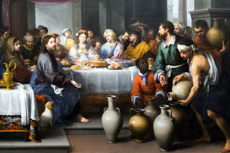 Bartolomé Esteban Murillo, “The Wedding at Cana,” ca. 1672 Bartolomé Esteban Murillo, “The Wedding at Cana,” ca. 1672