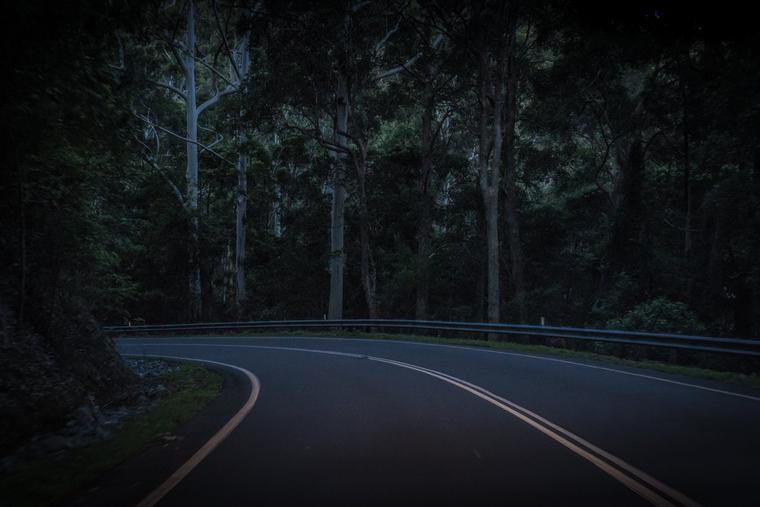 Photo illustration of 'Traveling Through the Dark' Photo illustration of 'Traveling Through the Dark'