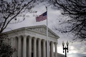 A view of the U.S. Supreme Court on January 18, 2022 in Washington, DC. A view of the U.S. Supreme Court on January 18, 2022 in Washington, DC.