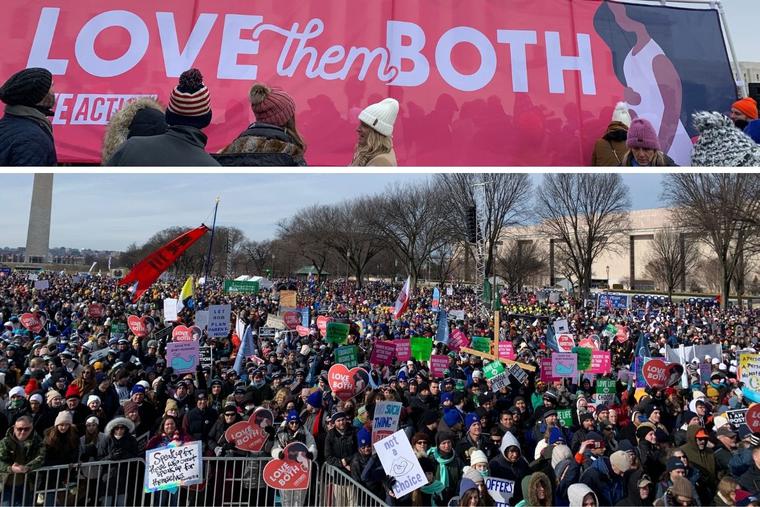 Pro-lifers descended on Washington Jan. 21 to show support for the unborn and their mothers. Pro-lifers descended on Washington Jan. 21 to show support for the unborn and their mothers.