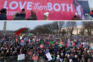 Pro-lifers descended on Washington Jan. 21 to show support for the unborn and their mothers. Pro-lifers descended on Washington Jan. 21 to show support for the unborn and their mothers.