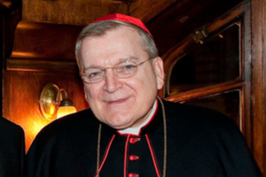 Cardinal Raymond Burke pictured at Alice von Hildebrand's 90th birthday in New York. Cardinal Raymond Burke pictured at Alice von Hildebrand's 90th birthday in New York.