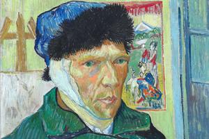 Vincent Van Gogh, “Self-Portrait with Bandaged Ear,” 1889 Vincent Van Gogh, “Self-Portrait with Bandaged Ear,” 1889