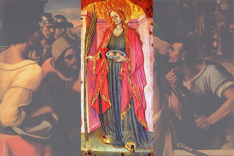 St. Agatha, Tormented and Imprisoned for the Lord