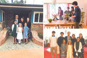 The Mering family focuses on touches that add to celebrations without causing stress or taking away from the spiritual significance. The Mering family focuses on touches that add to celebrations without causing stress or taking away from the spiritual significance.