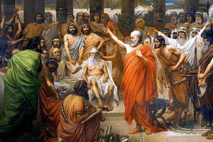 Louis Joseph Lebrun, “Socrates’ Address,” 1867 Louis Joseph Lebrun, “Socrates’ Address,” 1867