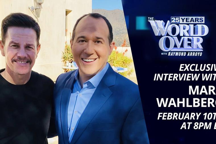 Mark Wahlberg Talks &lsquo;Father Stu&rsquo; With Raymond Arroyo