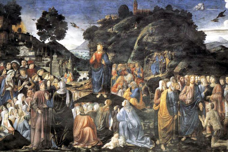 Cosimo Rosselli, “The Sermon on the Mount,” 1481 Cosimo Rosselli, “The Sermon on the Mount,” 1481