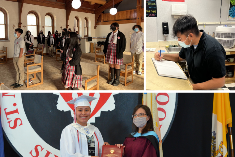 Founded in 1902, St. Michael Indian School is a Pre-K to 12th grade Catholic school whose campus borders the Navajo Nation. Founded in 1902, St. Michael Indian School is a Pre-K to 12th grade Catholic school whose campus borders the Navajo Nation.