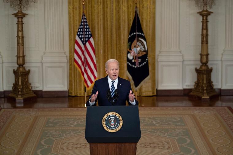 President Biden Announces Sanctions on Russia Over Ukraine Invasion