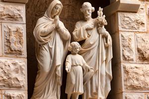 The Holy Family models for families how to live well. The Holy Family models for families how to live well.