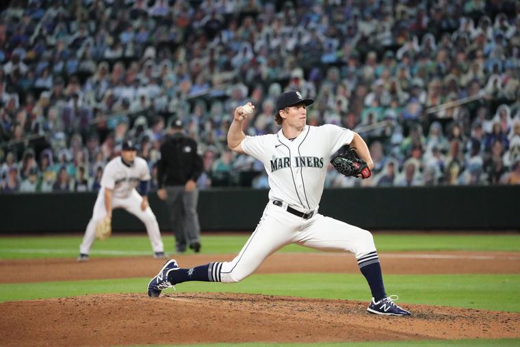 Joey Gerber, shown in action for the Mariners, has a St. Joseph-related reading list. Joey Gerber, shown in action for the Mariners, has a St. Joseph-related reading list.