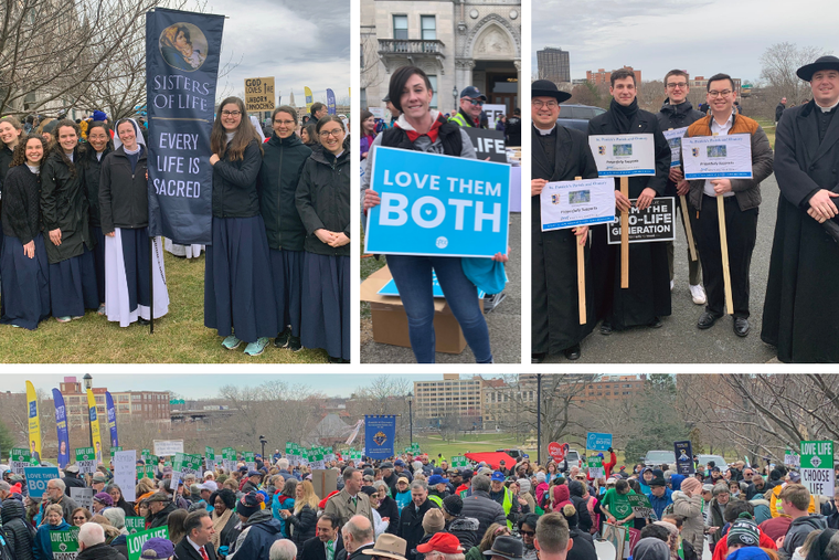 Connecticut's March for Life in Hartford attended by several thousand people, including the Sisters of Life. Connecticut's March for Life in Hartford attended by several thousand people, including the Sisters of Life.