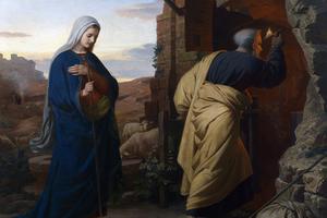 Michael Rieser, “The Evening of the Birth of Christ,” 1869 Michael Rieser, “The Evening of the Birth of Christ,” 1869