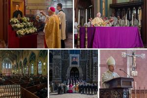 The Founder’s Day Mass at St. Mary Church in New Haven, Connecticut, on March 29 marked the 140th anniversary of the founding of the Knights of Columbus by Blessed Michael McGivney. The Founder’s Day Mass at St. Mary Church in New Haven, Connecticut, on March 29 marked the 140th anniversary of the founding of the Knights of Columbus by Blessed Michael McGivney.