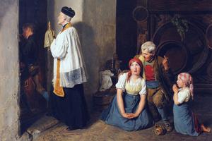 Ferdinand Georg Waldmüller, “Extreme Unction,” 1846 Ferdinand Georg Waldmüller, “Extreme Unction,” 1846