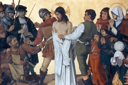 The 10th Station of the Cross and St. Damien&rsquo;s Brag