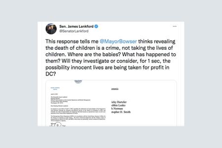 DC Aborted Babies: Mayor Says Activist, Not Abortionist, May Have Broken Law DC Aborted Babies: Mayor Says Activist, Not Abortionist, May Have Broken Law