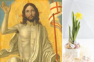 Christ is risen! May we proclaim that joyous message in our celebrations. Christ is risen! May we proclaim that joyous message in our celebrations.