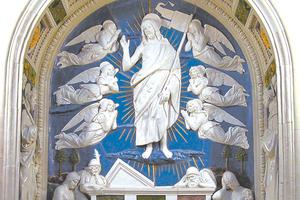 ‘RESURRECTION OF CHRIST’ BY ANDREA DELLA ROBBIA, 15TH CENTURY ‘RESURRECTION OF CHRIST’ BY ANDREA DELLA ROBBIA, 15TH CENTURY
