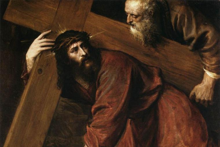 ‘Christ Carrying the Cross,’ also known as ‘Christ and the Cyrenian,’ Titian, c. 1565 ‘Christ Carrying the Cross,’ also known as ‘Christ and the Cyrenian,’ Titian, c. 1565