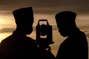 Indonesian Muslims use a theodolite to spot the new crescent moon which signals the end of Ramadan on Sunday in Gresik, Java, Indonesia. The sighting can be done with the naked eye or with optical aids such as a telescope or theodolite. When there have been confirmed sightings of the new moon, the holy month of Ramadan in the Islamic calendar comes to an end with the Muslim holiday of Eid al-Fitr. Indonesian Muslims use a theodolite to spot the new crescent moon which signals the end of Ramadan on Sunday in Gresik, Java, Indonesia. The sighting can be done with the naked eye or with optical aids such as a telescope or theodolite. When there have been confirmed sightings of the new moon, the holy month of Ramadan in the Islamic calendar comes to an end with the Muslim holiday of Eid al-Fitr.