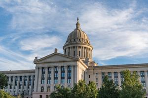 The Oklahoma Capitol is in Oklahoma City. The Oklahoma Capitol is in Oklahoma City.
