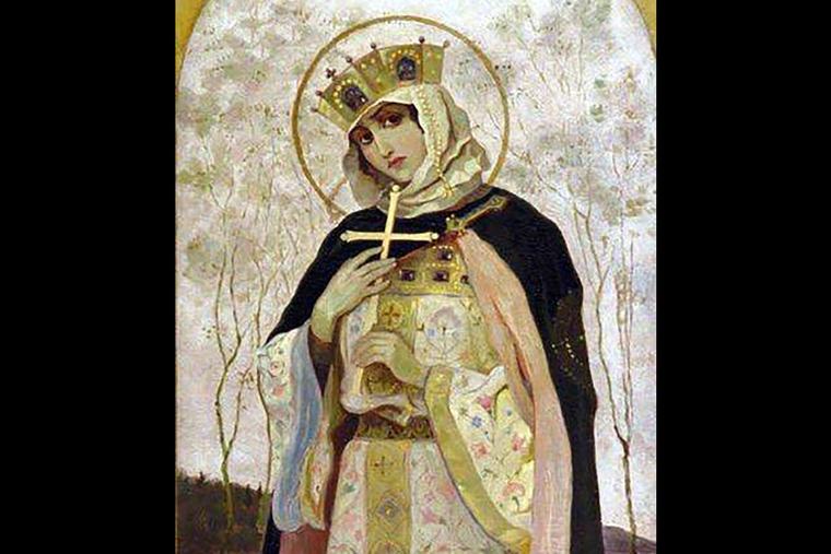 Mikhail Nesterov, “St. Olga,” 1892 Mikhail Nesterov, “St. Olga,” 1892
