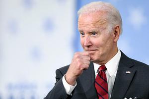 U.S. President Joe Biden speaks to employees at Lockheed Martin in Troy, Alabama, on May 3, shortly before commenting on Roe v. Wade as he boarded Air Force One. U.S. President Joe Biden speaks to employees at Lockheed Martin in Troy, Alabama, on May 3, shortly before commenting on Roe v. Wade as he boarded Air Force One.