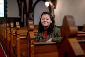 Martina Bucheli contemplated religious life while studying at the University of Virginia. Martina Bucheli contemplated religious life while studying at the University of Virginia.