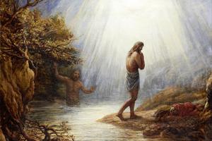 John Linnell, “Baptism of Jesus,” 1867 John Linnell, “Baptism of Jesus,” 1867